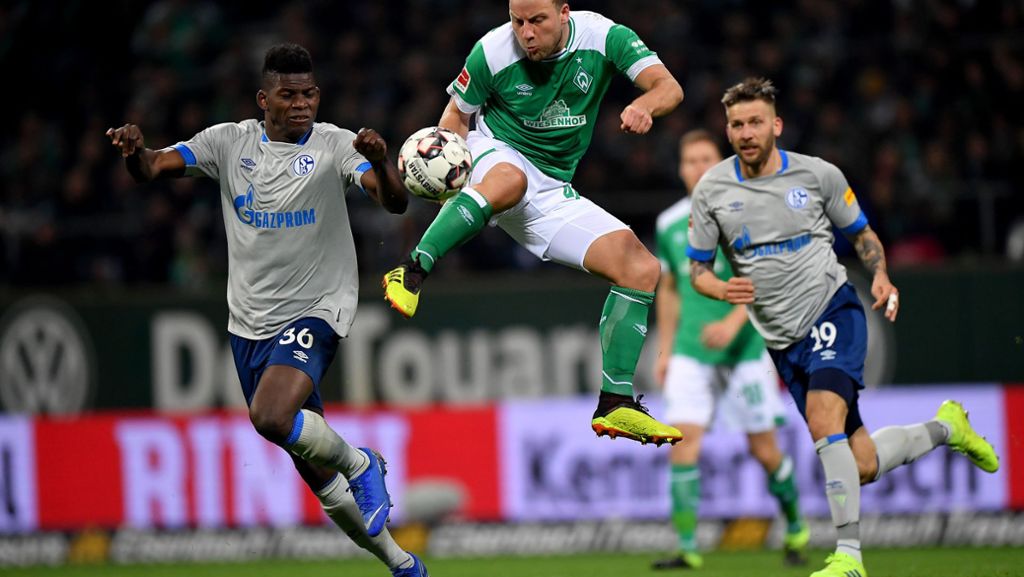 Bundesliga: Schalke verliert gegen Werder und rutscht tiefer in die Krise