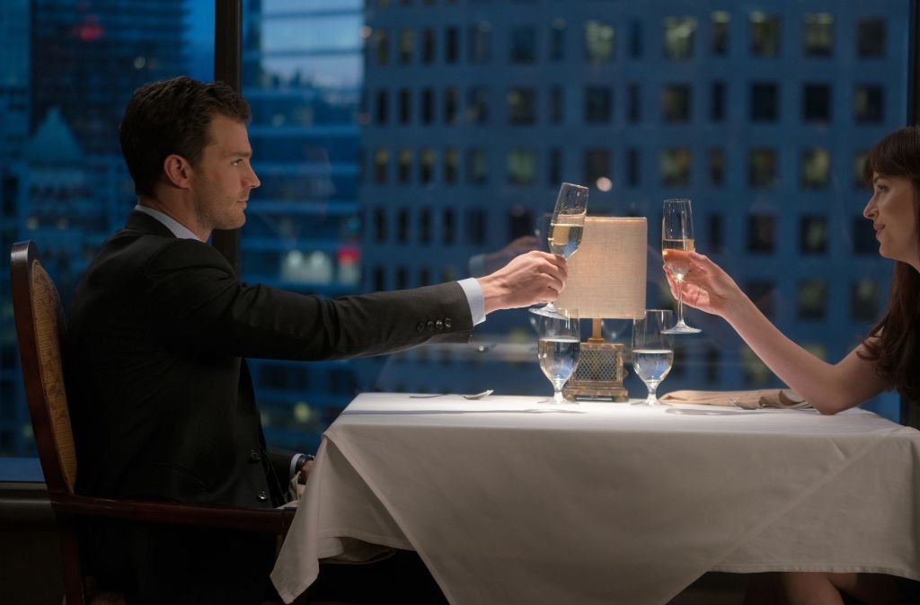 Christian Grey (Jamie Dornan) und Anastasia Steele (Dakota Johnson)