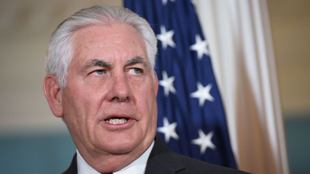 USA: Trump will offenbar US-Außenminister Tillerson ersetzen