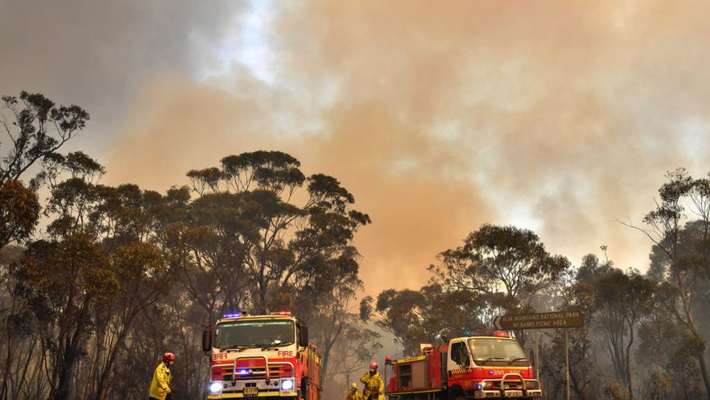 Buschbrände in Australien: Extremtemperaturen erschweren Löscharbeiten