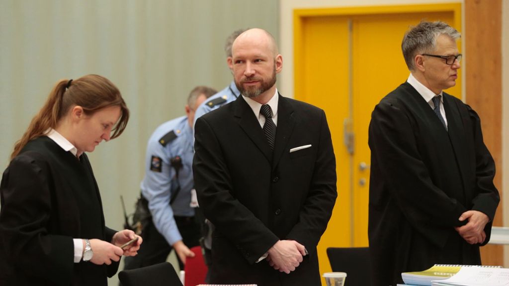 Norwegischer Massenmörder: Breivik fordert Kontakt zu anderen Gefangenen