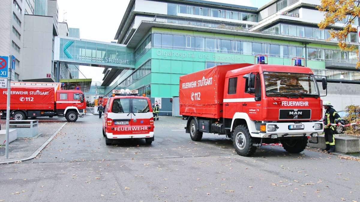 Feuerwehreinsatz in Stuttgart: Radioaktives Wasser beim Klinikum ausgetreten