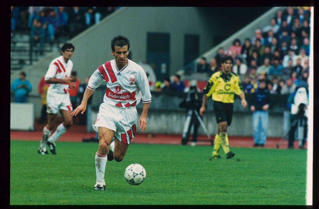 1994 wurde Carlos Dunga mit Brasilien als Kapitän Weltmeister und verschaffte dem VfB so viel internationale Reputation.