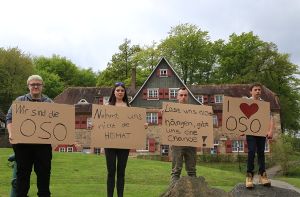 Schüler und Eltern zeigen Solidarität