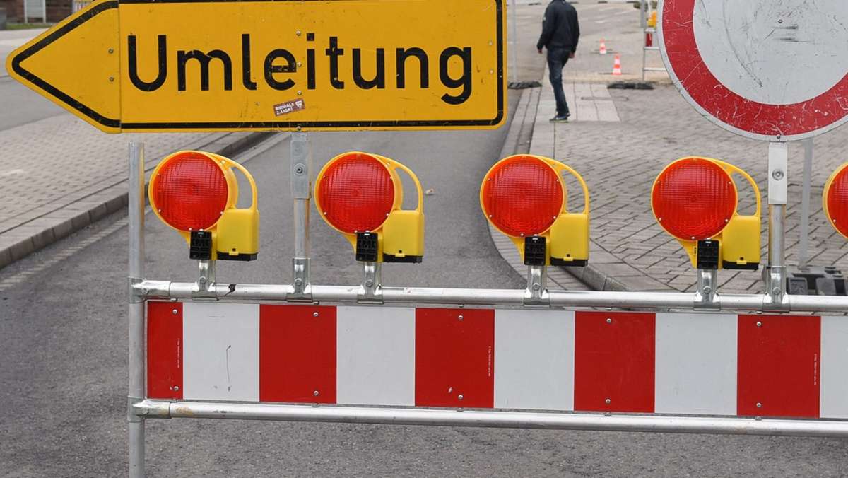  Der Goethestraße in Dagersheim und der Herrschaftsgartenstraße in Böblingen drohen Sperrungen bis Anfang März. 