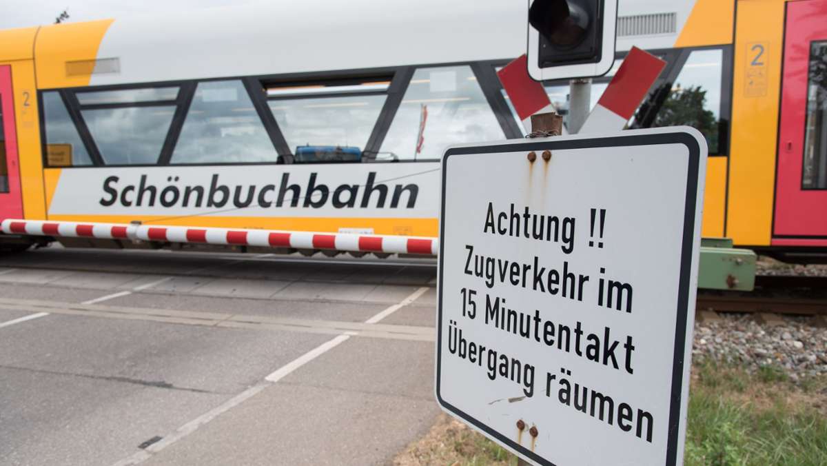 Schönbuchbahn: Abends fahren Ersatzbusse