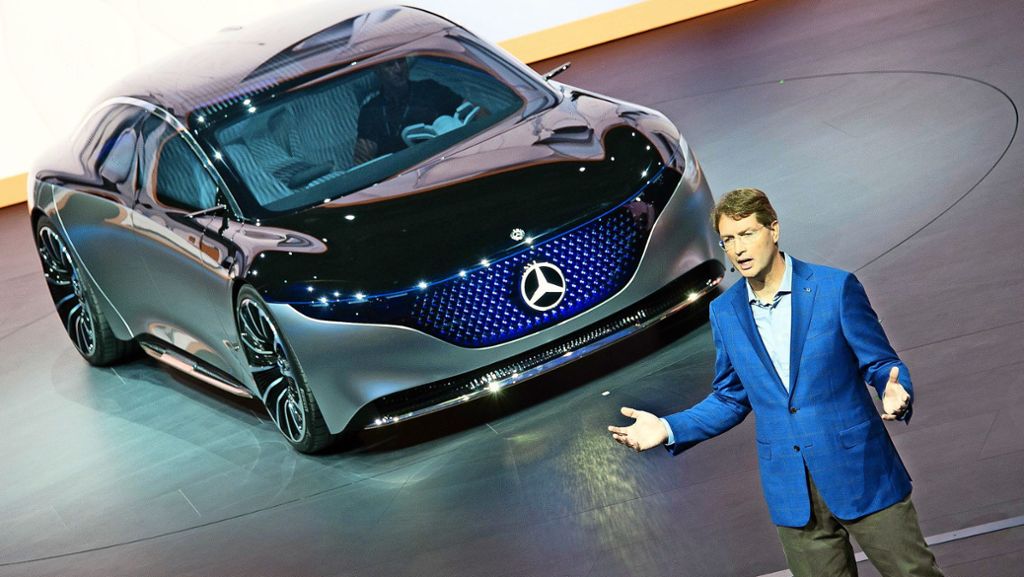 Elektroautos auf der IAA: Daimler versucht sich an der E-Limousine