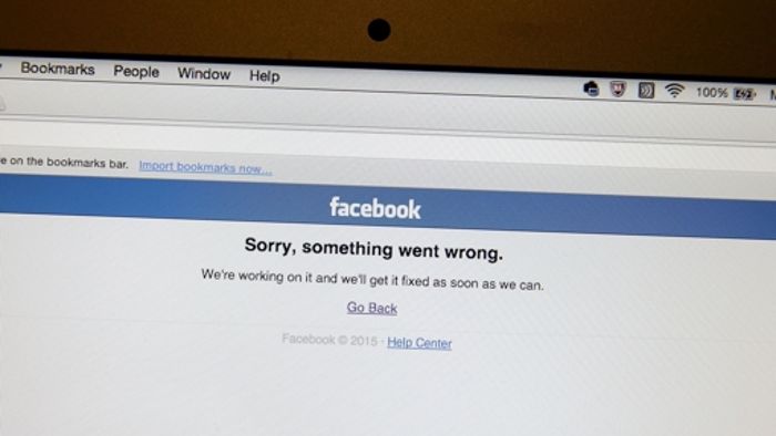 Erneut massiver Ausfall bei Facebook