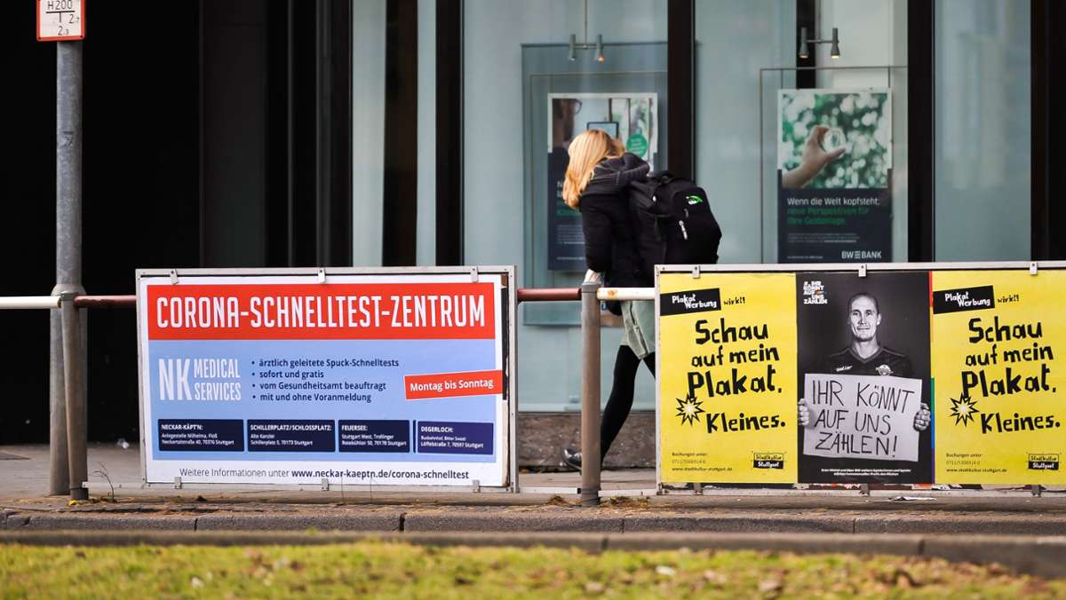 Streit um Außenwerbung: Stuttgarter Putzfimmel