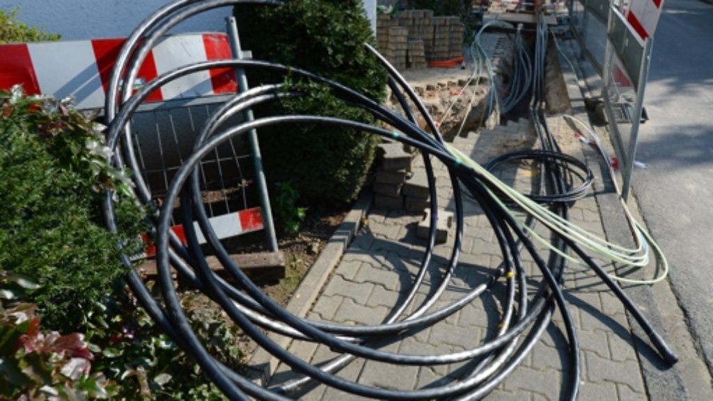 Leonberg: Neue Stromkabel für den Stadtteil Ramtel