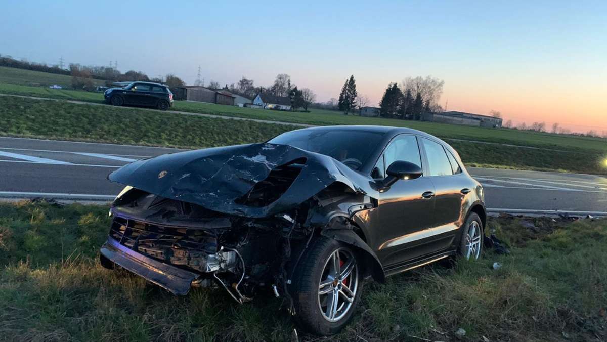 Unfall auf L1140 bei Möglingen: Peugeot und Porsche kollidieren – zwei Schwerverletzte