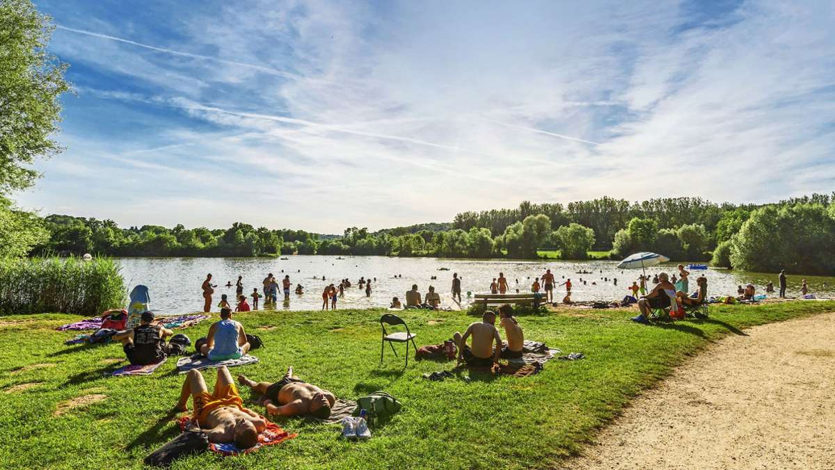 Badestellen Region Stuttgart: In diesen Seen ist das Wasser ausgezeichnet
