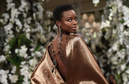Opulent ging es auf der New York Fashion Week bei Ralph Lauren zu. Foto: AFP