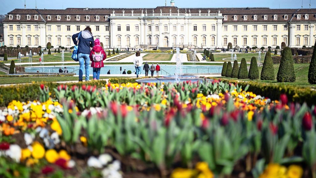 Blühendes Barock in Ludwigsburg: Besucherzahlen  gehen leicht zurück