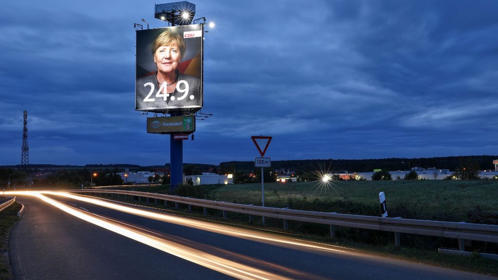 Endspurt im Wahlkampf vor der Bundestagswahl: Mit Vollgas durch den Tunnel