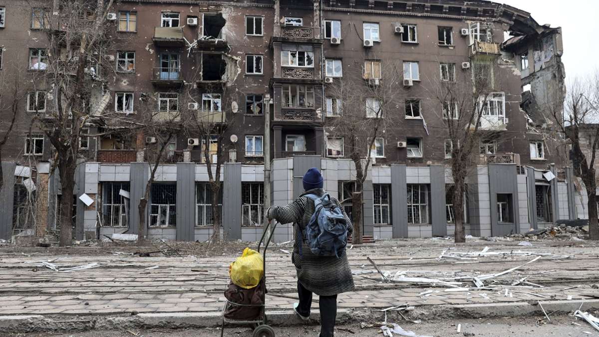 Acht Wochen Leid und Trauer: Die Bilder des Krieges in der Ukraine