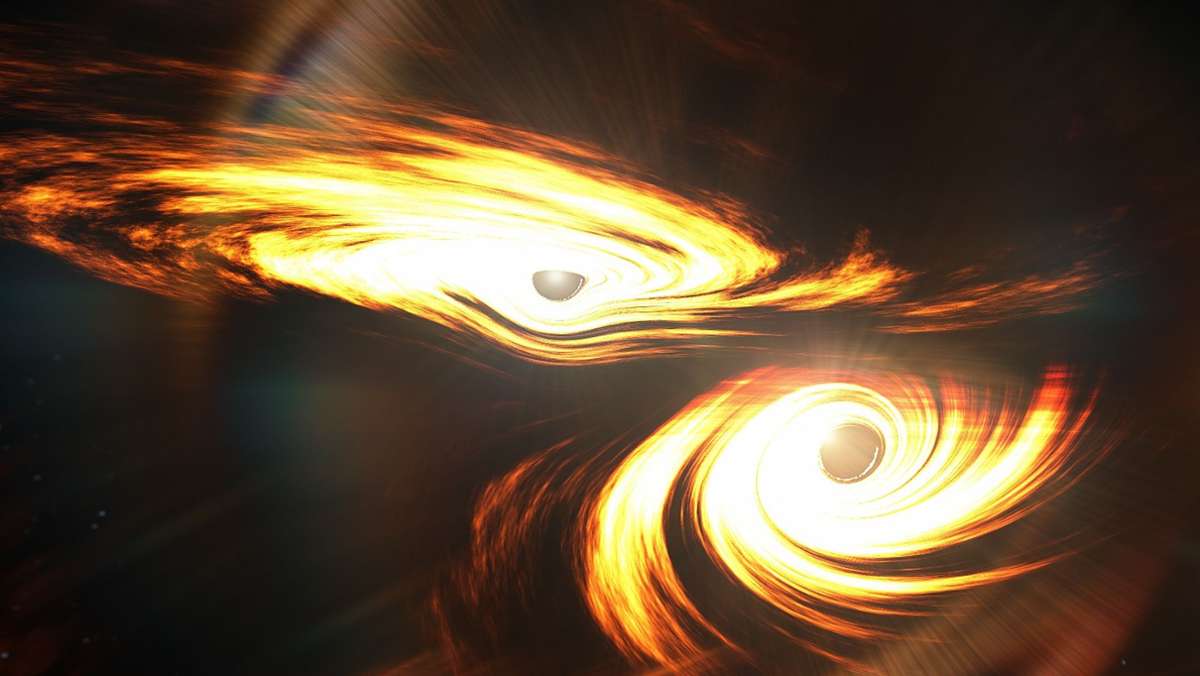 Weltall: Gravitationswellen von bislang schwersten Schwarzen Löchern gemessen