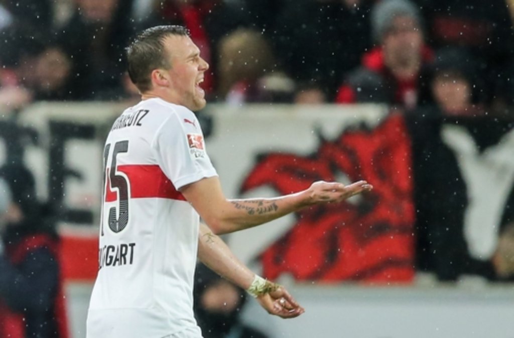 VfB-Neuzugang Kevin Großkreutz lieferte erneut eine gute Leistung ab und zeigte sich gewohnt bissig.