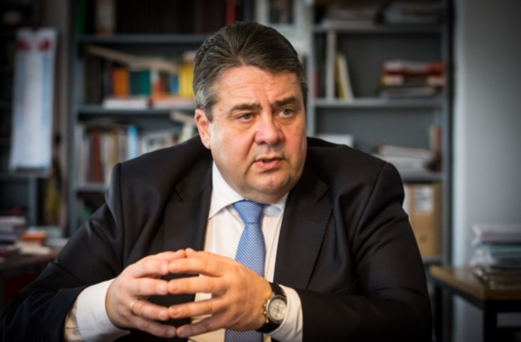 Eine Schande für Europa“ nennt SPD-Chef Sigmar Gabriel das Unvermögen der EU, eine gemeinsame Flüchtlingspolitik hinzubekommen. Foto: Lichtgut/Achim Zweygarth