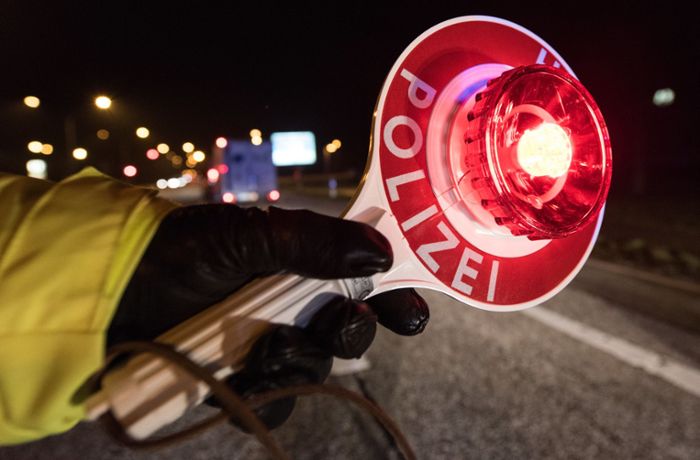 Betrunkener Autofahrer in Fellbach: Gleich zweimal von der Polizei erwischt