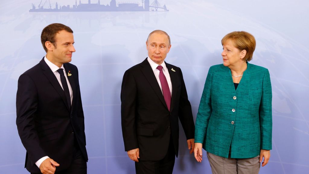 Lange erwarteter Ukraine-Gipfel: Ostukraine-Konflikt: Merkel und Macron treffen Putin und Selenskyj