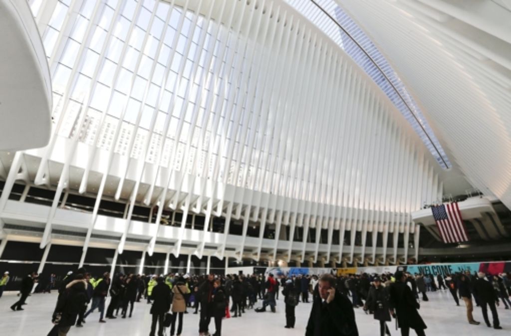 Der neue U-Bahnhof am World Trade Center ist für den Betrieb freigegeben.