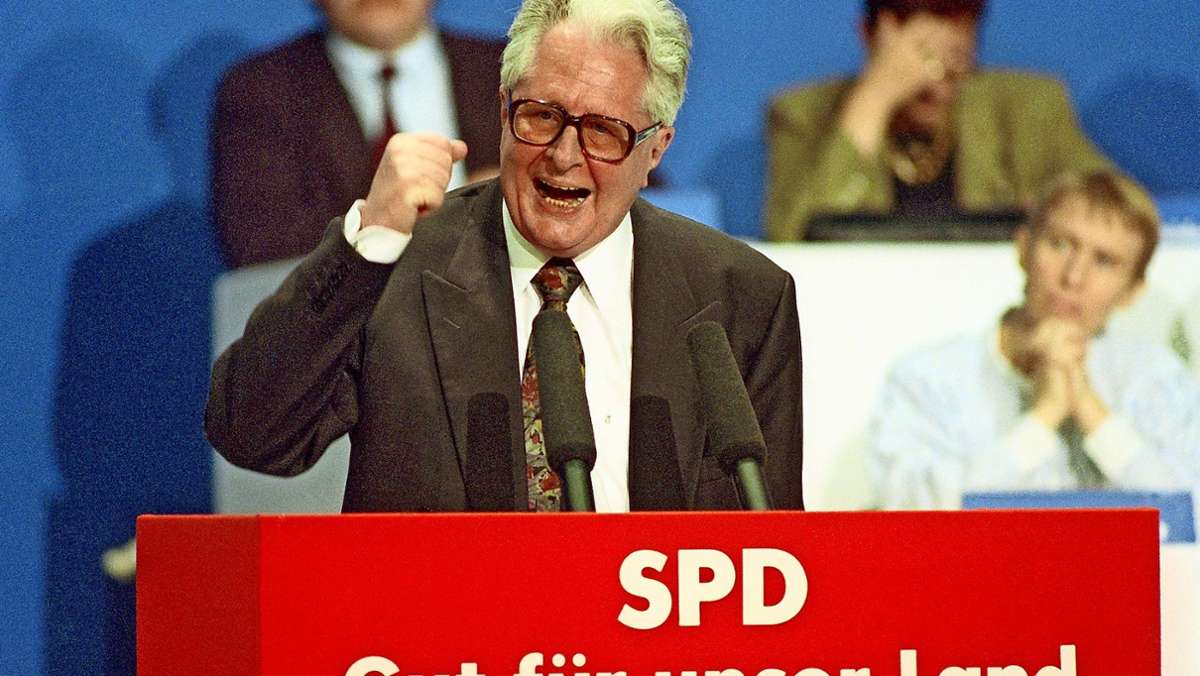 Ehemaliger SPD-Vorsitzender Hans-Jochen Vogel ist tot: Ein Kämpfer für Gerechtigkeit