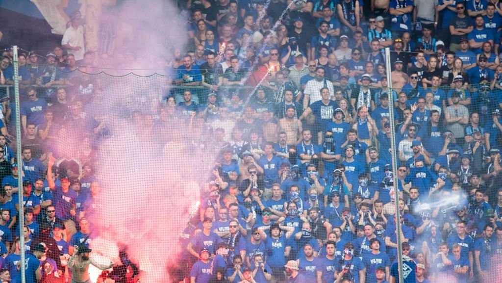 Waldhof Mannheim: Relegationsspiel nach Fan-Krawallen abgebrochen