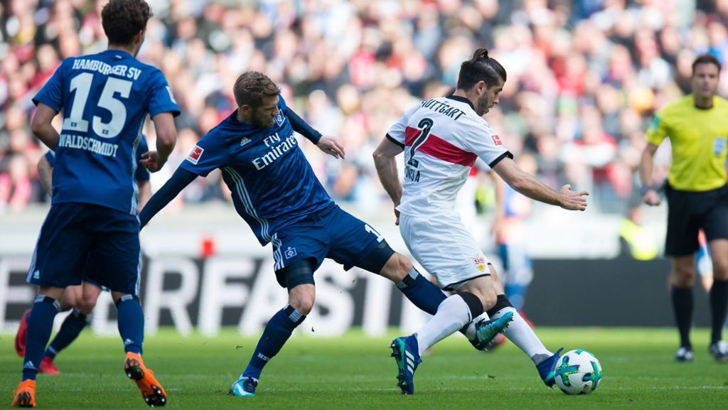 VfB Stuttgart gegen Hamburger SV: VfB mit glanzlosem 1:1 gegen den HSV