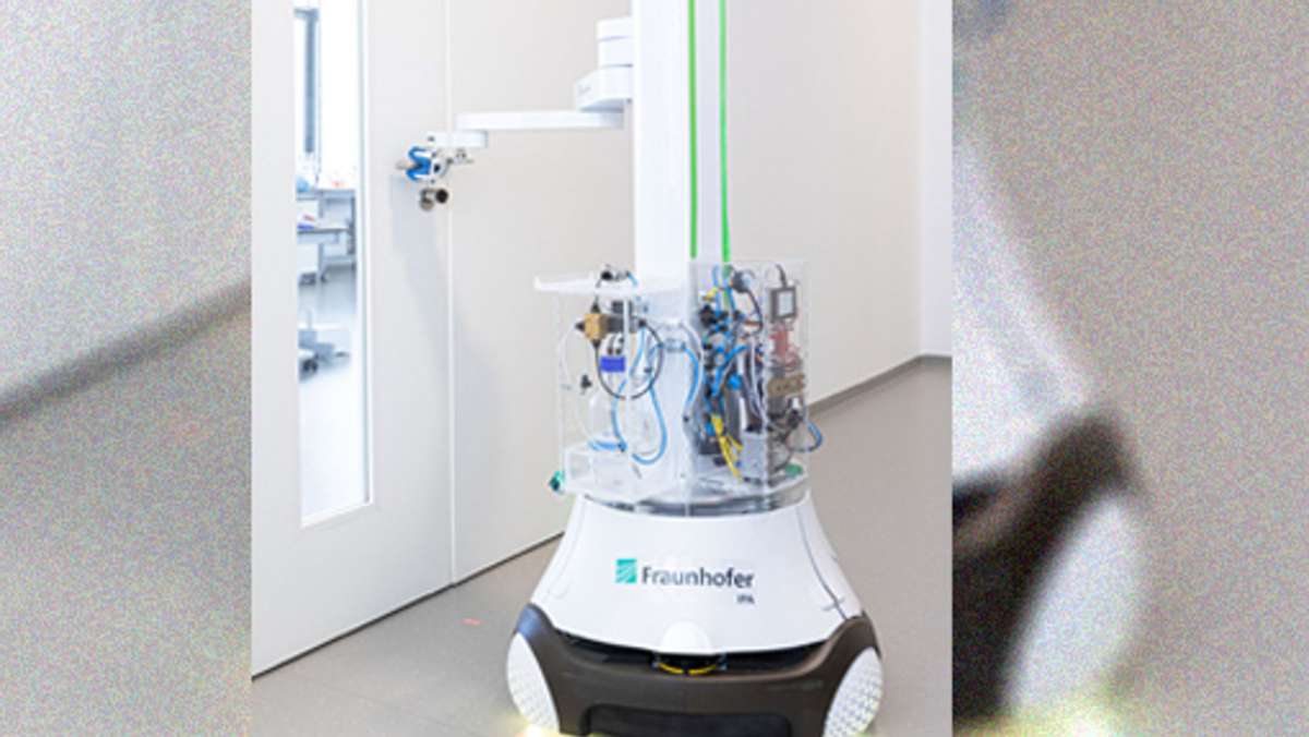 Coronavirus: Stuttgarter Forscher entwickeln Desinfektionsroboter