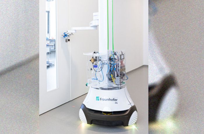 Stuttgarter Forscher entwickeln Desinfektionsroboter