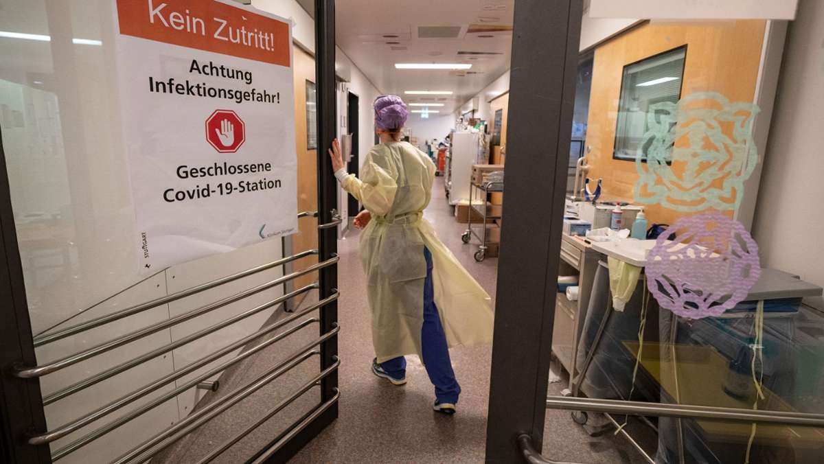 Hospitalisierungsrate Region Stuttgart: Im Datenblindflug durch die Omikronwelle