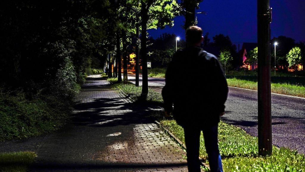 Vereinsdorf in Renningen: Gehweg-Beleuchtung stößt auf Kritik