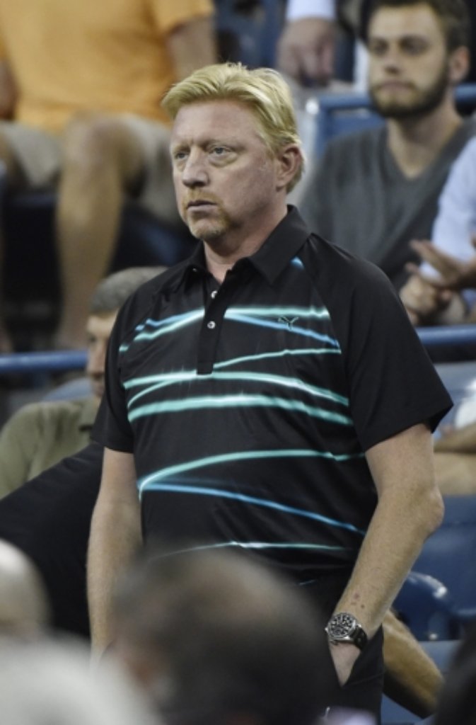 Boris Becker, der Coach von Novak Djokovic