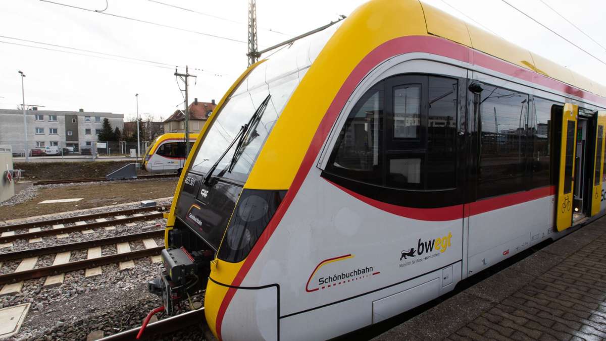 Schönbuchbahn: Die neuen Fahrzeuge gehen erst im nächsten Jahr an den Start