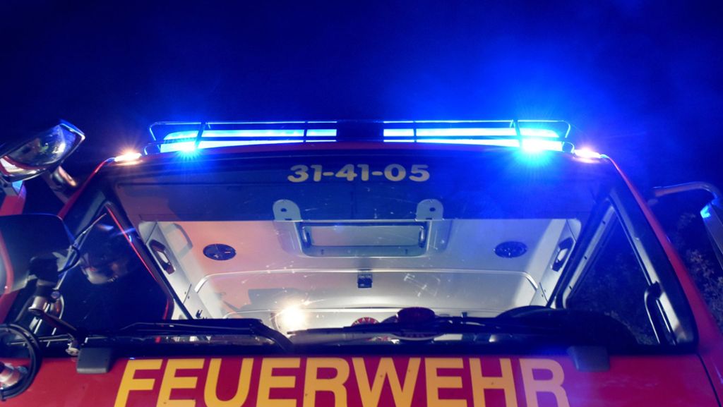 Kreis Ludwigsburg: Brennendes Bett in Flüchtlingsunterkunft löst Feuerwehreinsatz aus