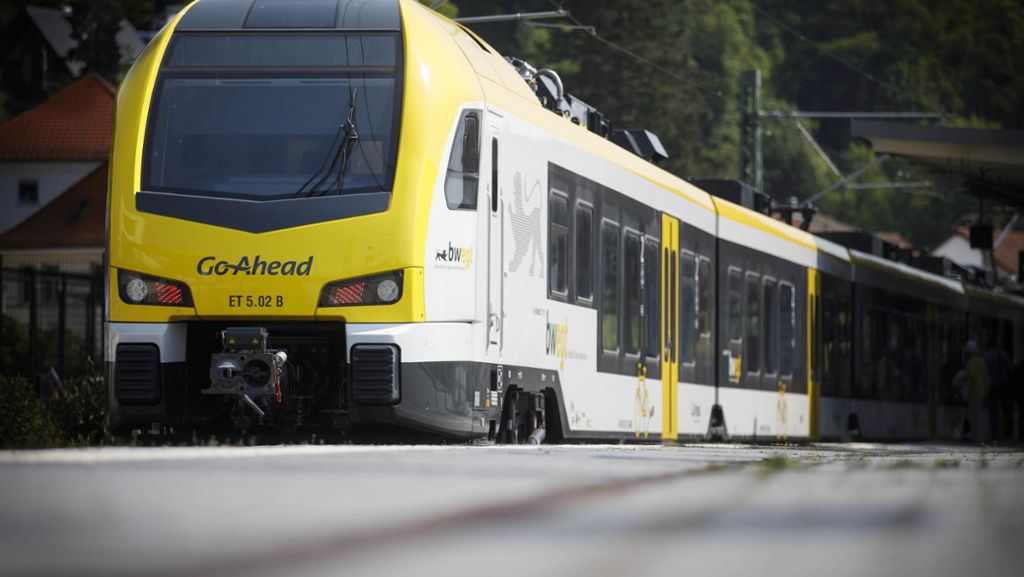 Einschränkungen im Zugverkehr: Aalener OB kritisiert Go-Ahead