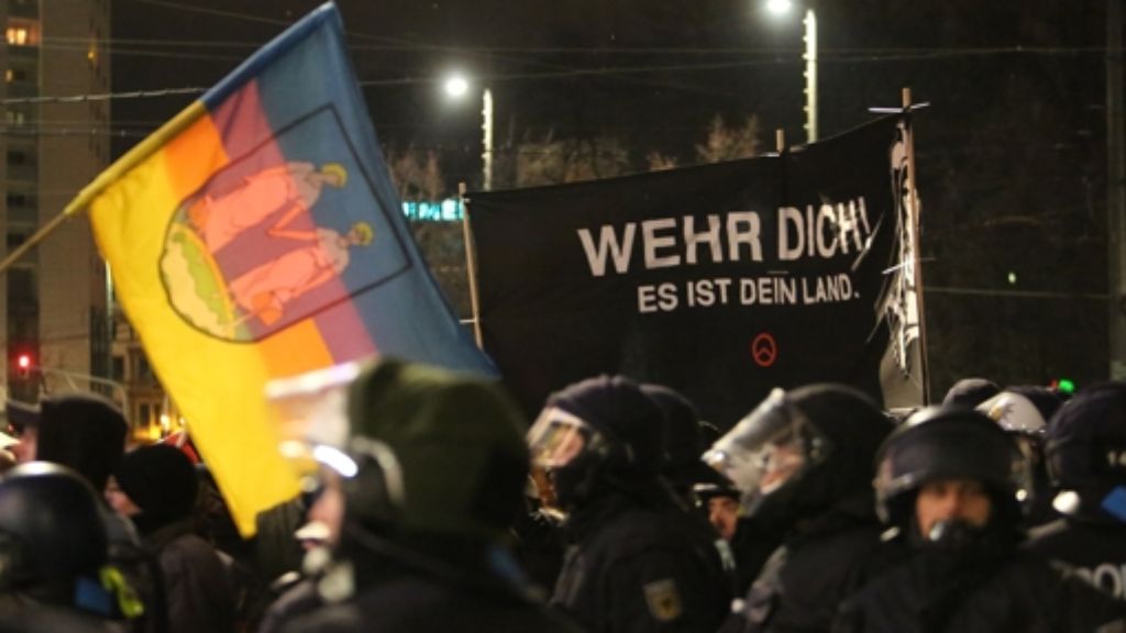 Wie Pegida, so Legida : Zuspruch für Islamkritiker bröckelt auch in Leipzig