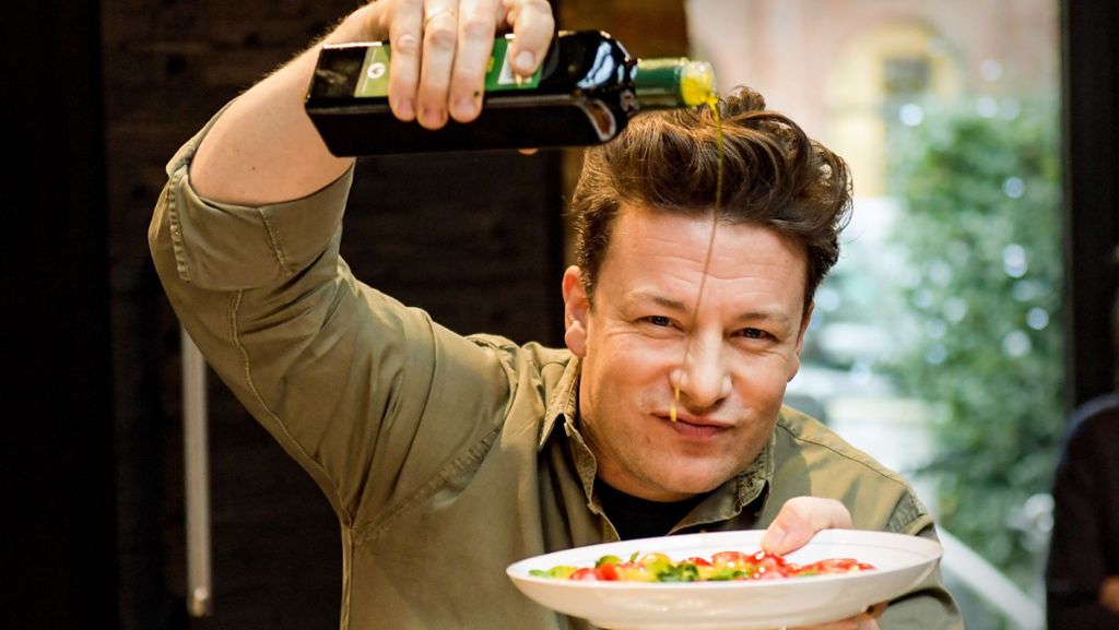 Jamie Oliver kocht jetzt vegetarisch: Popstar am Herd