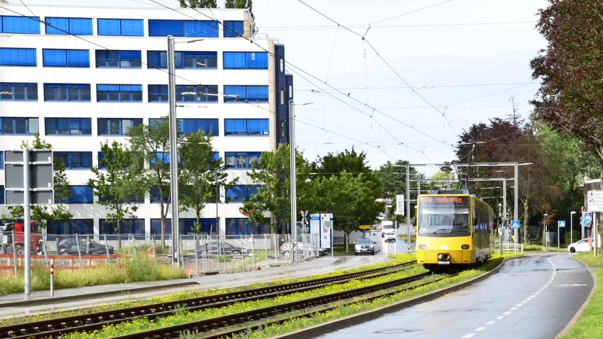 ÖPNV in Stuttgart-Möhringen: Warum wird das Gleisbett nicht begrünt?