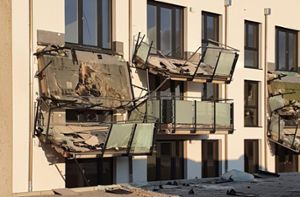 Baggerfahrer richtet halbe Million Euro Schaden an Neubau an