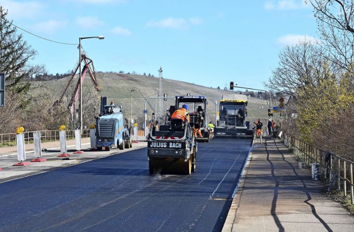 Straßenbauarbeiten in Wangen: Otto-Konz-Brücke wegen Baustelle gesperrt