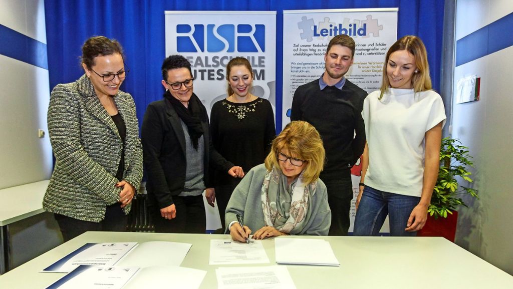 Realschule Rutesheim: Starke Partner in der Ausbildung