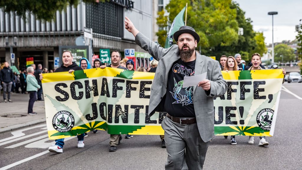 Cannabis Social Club Stuttgart: Demo für den Haschischkonsum