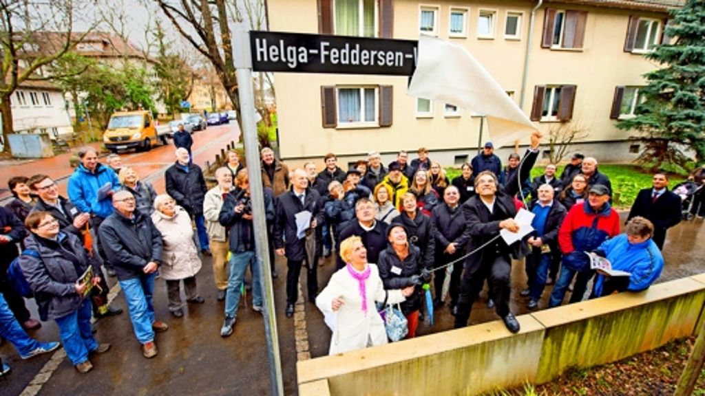 Straßennamen in Stuttgart: Ein Weg für Helga Feddersen