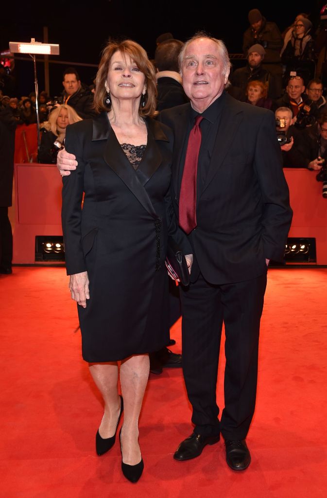 Schauspielerin Senta Berger mit ihrem Ehemann, dem Regisseur Michael Verhoeven.