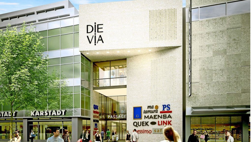 Bauprojekt in Esslingen: Einkaufspassage „Die Via“ verzögert sich weiter