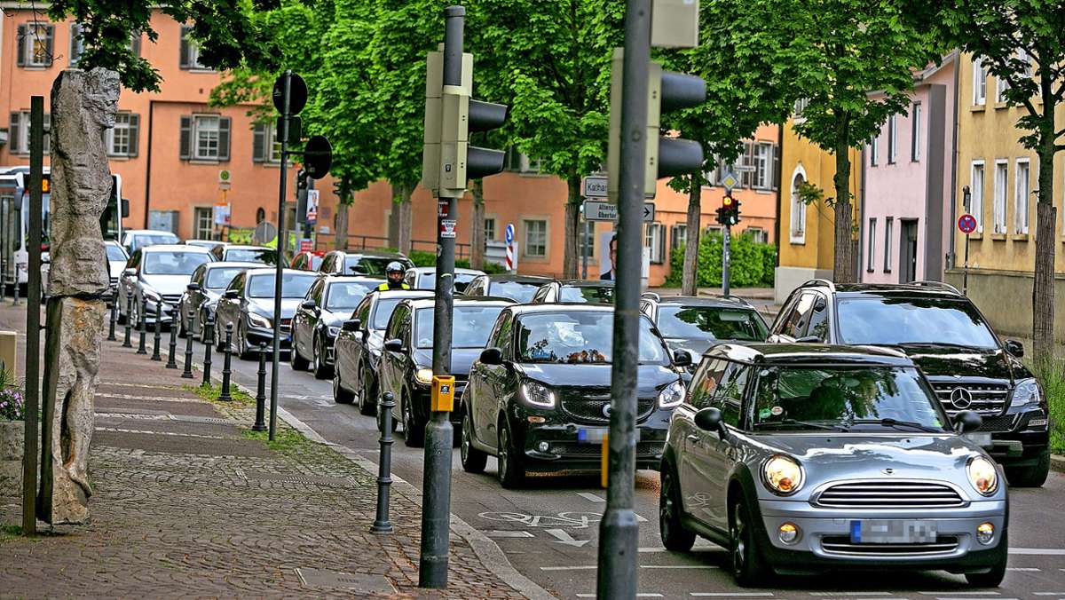 Verkehr in Esslingen: Altstadtring als Einbahnstraße?