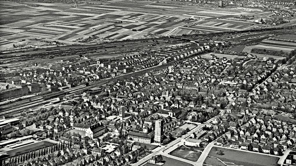 Luftaufnahmen vom Kreis Ludwigsburg: Fotos von früher und vom Himmel herab