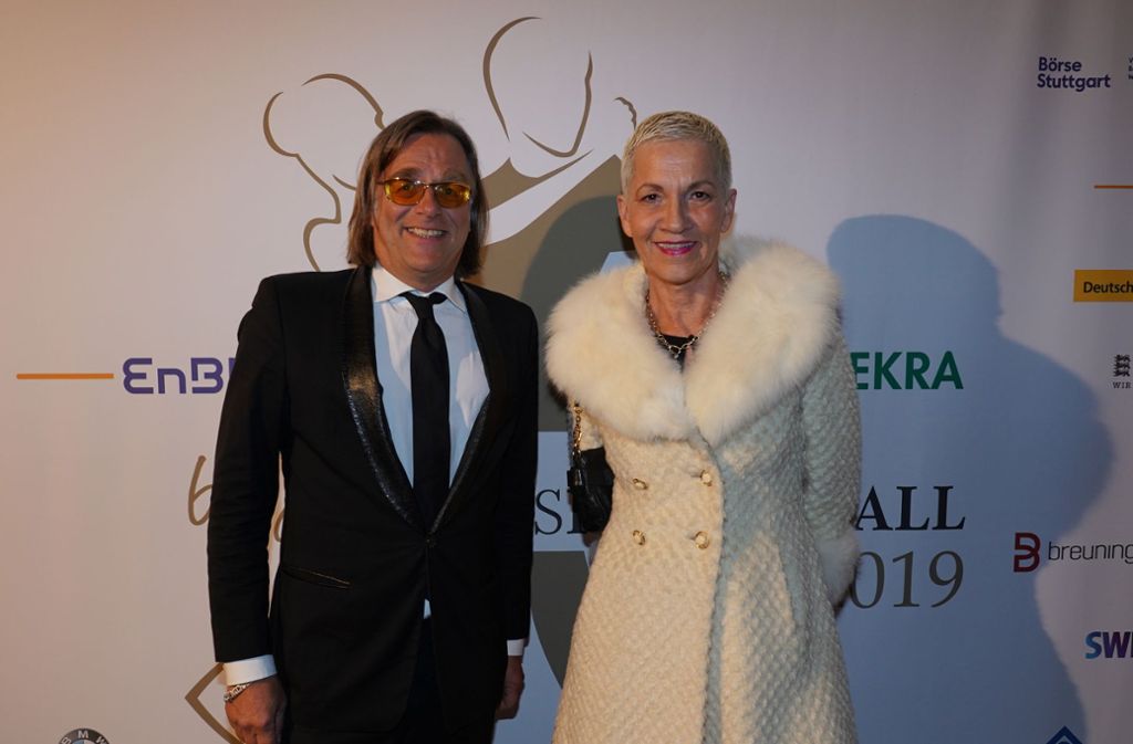 Schauspieler Star Michael Gaedt mit Ehefrau Tina